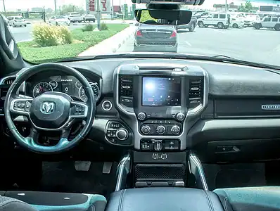 2023 Dodge Ram 1500 Big Horn 8 Cylinders Engine Petrol Blue Black