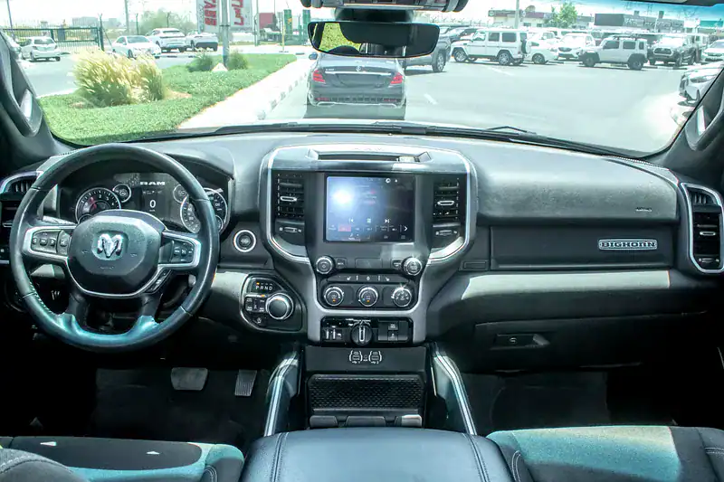 2023 Dodge Ram 1500 Big Horn 8 Cylinders Engine Petrol Blue Black