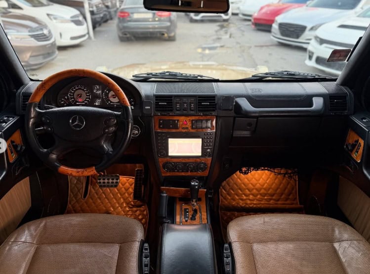 2012 Mercedes-Benz G55 AMG 5.4L Supercharged V8 Engine Beige SUV