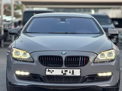 2013 BMW 650i Gran Coupe 4.4L V8 Engine Gulf Spec Full Option Grey Tan