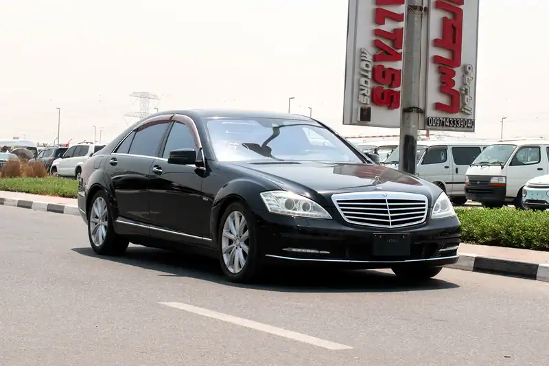 2012 Mercedes-Benz S-Class S 550 6 Cylinders Engine Petrol Black Sedan