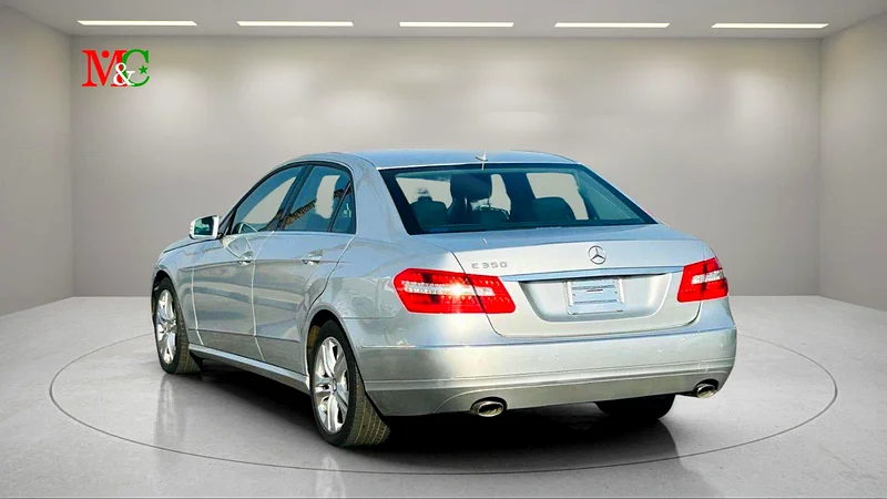 2010 Mercedes-Benz E-Class E 350 6 Cylinders Engine Silver Black Sedan