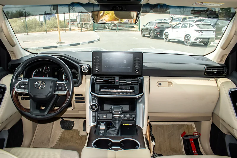 2023 Toyota Land Cruiser GXR 6 Cylinders Engine Petrol Silver Beige SUV