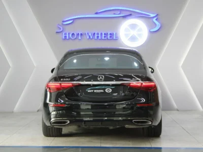 2024 Mercedes-Benz S 580 4MATIC Exclusive 4.0L Twin-Turbo V8 Black Sedan