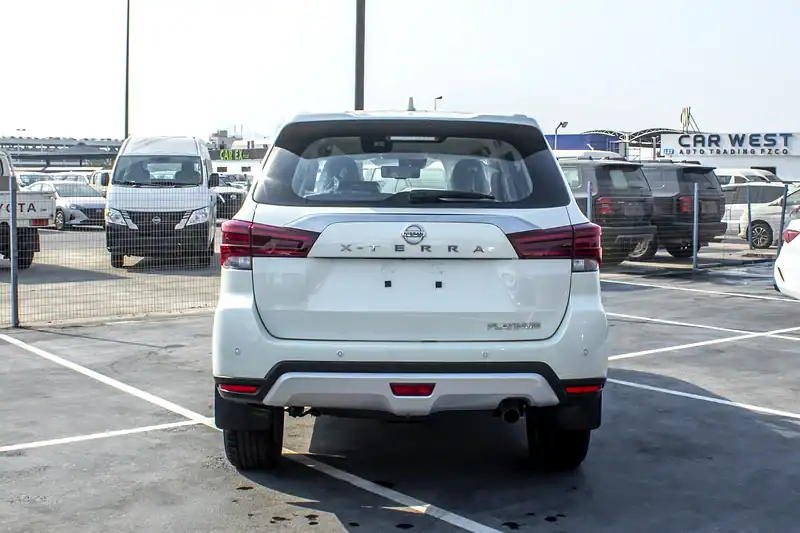2023 Nissan Xterra Platinum 4 Cylinders Engine Petrol White Beige SUV
