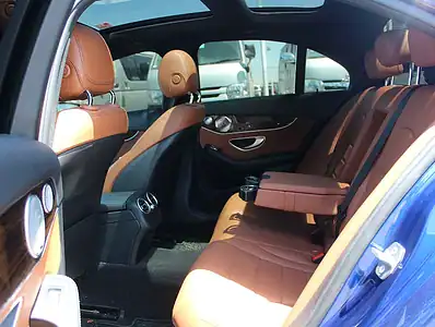 2019 Mercedes-Benz C-Class C300 Luxury 4 Cylinders Engine Blue Tan Sedan