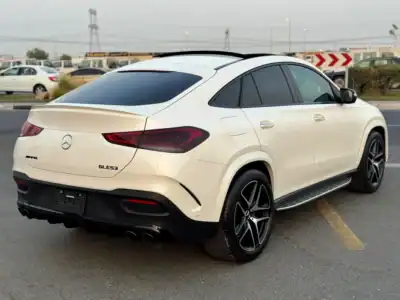 2020 Mercedes-Benz GLE-Class GLE 53 6 Cylinders Engine White Black Coupe