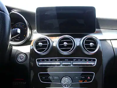 2019 Mercedes-Benz C-Class C300 Luxury 4 Cylinders Engine Blue Tan Sedan