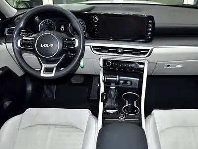 2023 Kia K5 STD 4 Cylinders Engine Petrol White Beige Sedan GCC Spec