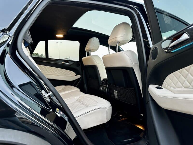 2017 Mercedes-Benz GLE 43 AMG 3.0L V6 DOHC 24V Biturbo Black White SUV