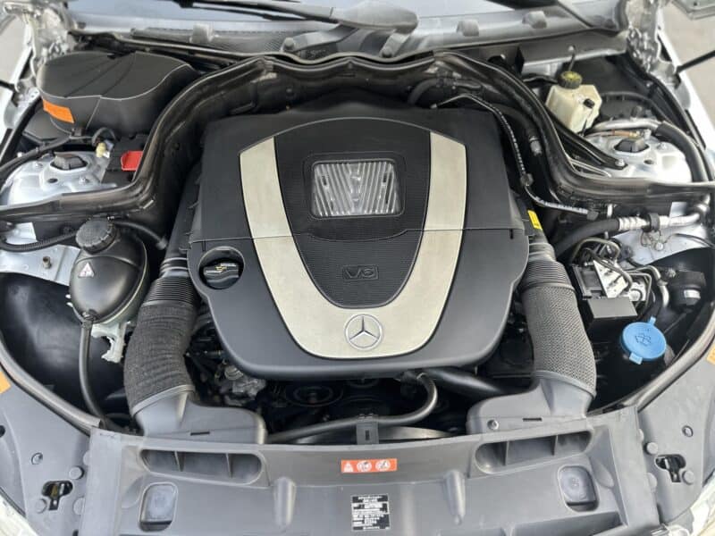 2008 Mercedes-Benz C250 6 Cylinders Engine Petrol Silver Black Sedan