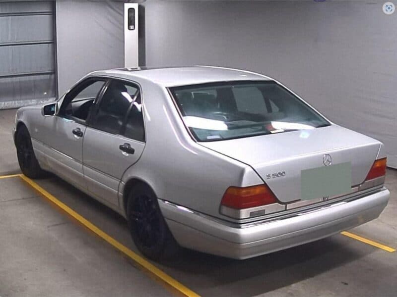 1998 Mercedes-Benz S 320 Inline 6-cylinder Engine Silver Black Sedan