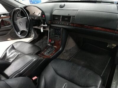 1998 Mercedes-Benz S 320 Inline 6-cylinder Engine Silver Black Sedan