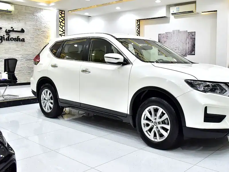 2021 Nissan X-Trail S 4 Cylinder Engine Petrol White Beige SUV GCC Specs
