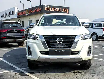 2023 Nissan Xterra Platinum 4 Cylinders Engine Petrol White Beige SUV