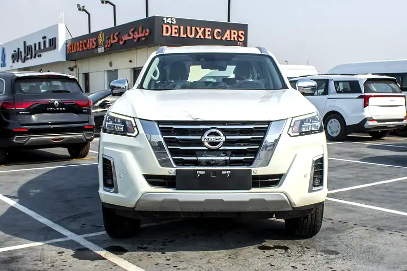 2023 Nissan Xterra Platinum 4 Cylinders Engine Petrol White Beige SUV