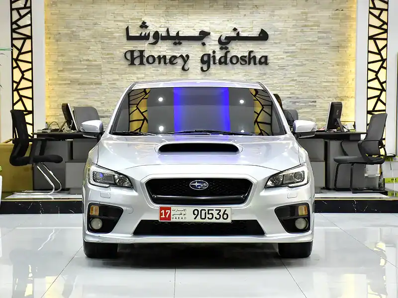 2017 Subaru WRX WRX 4 Cylinders Engine Silver Black Sedan GCC Spec