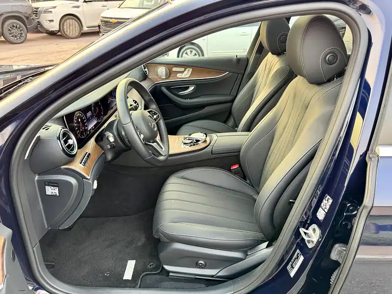 2020 Mercedes-Benz E-Class E450 4Matic 6 Cylinder Engine Blue Black Sedan