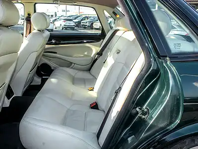 2001 Jaguar XJ R 8 Cylinders Engine Petrol Green Beige Sedan