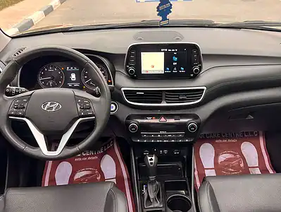 2020 Hyundai Tucson Platinum 4 Cylinders Engine Petrol Brwon Black SUV