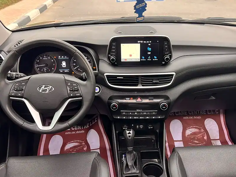 2020 Hyundai Tucson Platinum 4 Cylinders Engine Petrol Brwon Black SUV