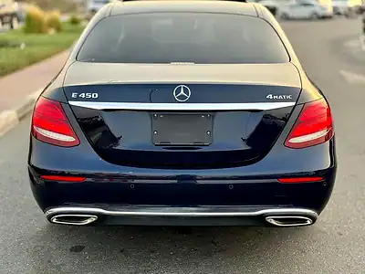 2020 Mercedes-Benz E-Class E450 4Matic 6 Cylinder Engine Blue Black Sedan