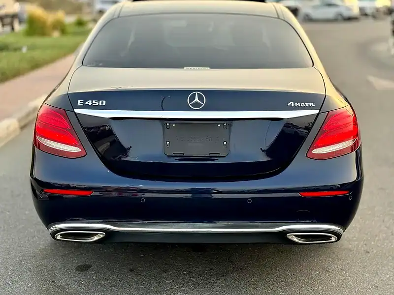2020 Mercedes-Benz E-Class E450 4Matic 6 Cylinder Engine Blue Black Sedan