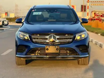 2017 Mercedes-Benz GLC GLC 350 4 Cylinders Engine Petrol Blue Black SUV