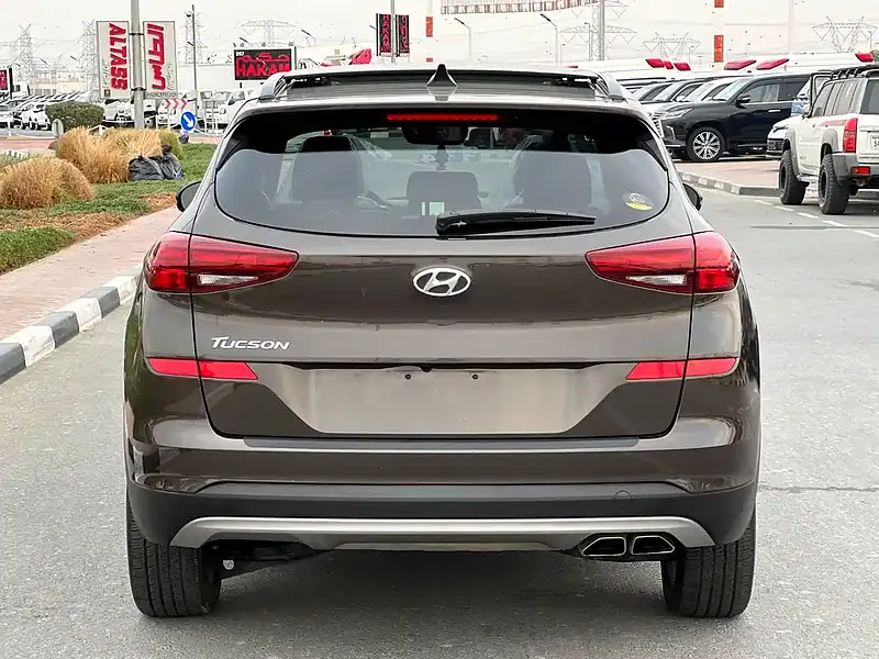 2020 Hyundai Tucson Platinum 4 Cylinders Engine Petrol Brwon Black SUV