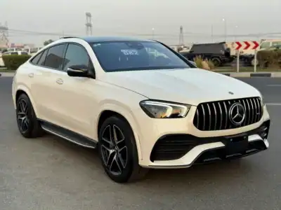 2020 Mercedes-Benz GLE-Class GLE 53 6 Cylinders Engine White Black Coupe