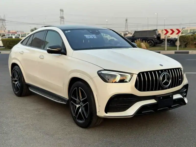 2020 Mercedes-Benz GLE-Class GLE 53 6 Cylinders Engine White Black Coupe