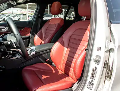 2016 Mercedes-Benz C-Class C450 4MATIC 6 Cylinder Engine White Red Wagon