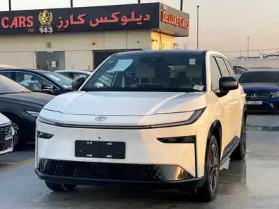 2025 Toyota bZ3 Other ELECTRIC White Beige Crossover Automatic