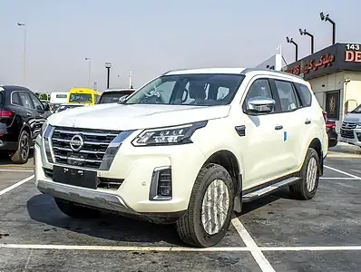 2023 Nissan Xterra Platinum 4 Cylinders Engine Petrol White Beige SUV