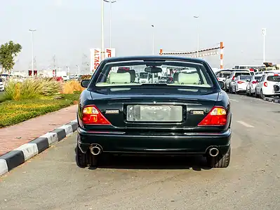 2001 Jaguar XJ R 8 Cylinders Engine Petrol Green Beige Sedan