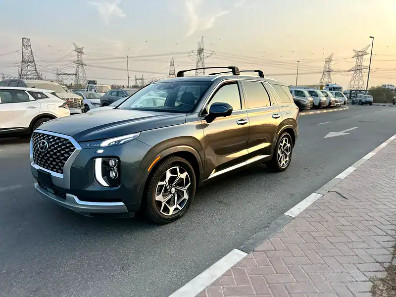 2021 Hyundai Palisade Calligraphy 6 Cylinders Engine Petrol Grey Black SUV