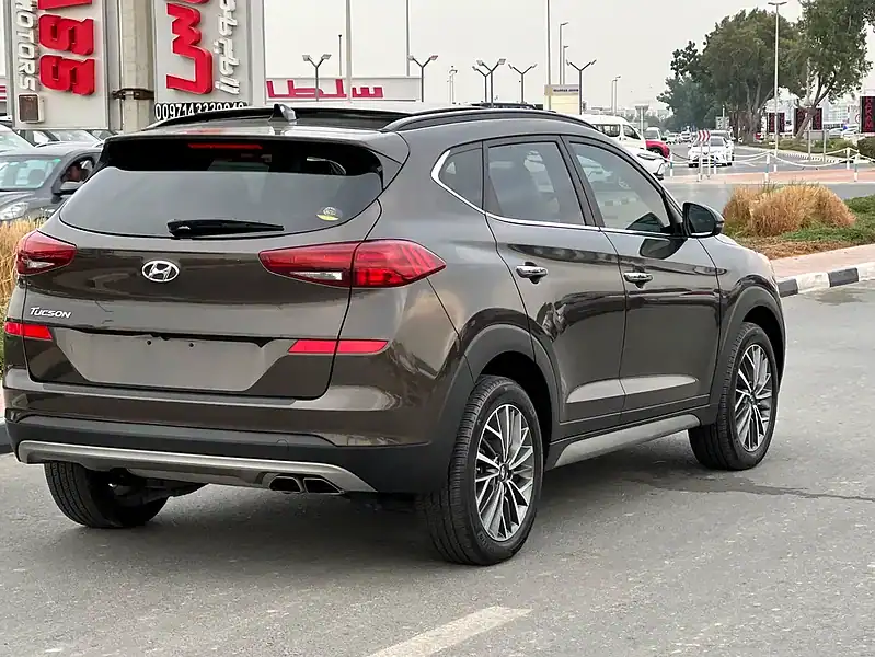 2020 Hyundai Tucson Platinum 4 Cylinders Engine Petrol Brwon Black SUV