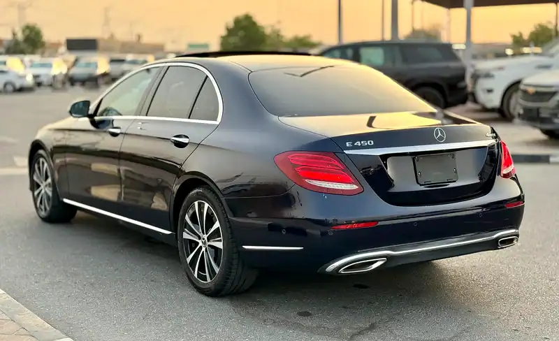 2020 Mercedes-Benz E-Class E450 4Matic 6 Cylinder Engine Blue Black Sedan