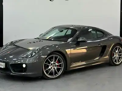 2014 Porsche Cayman S 6 Cylinders Engine Grey Red Coupe GCC Specs