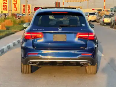 2017 Mercedes-Benz GLC GLC 350 4 Cylinders Engine Petrol Blue Black SUV