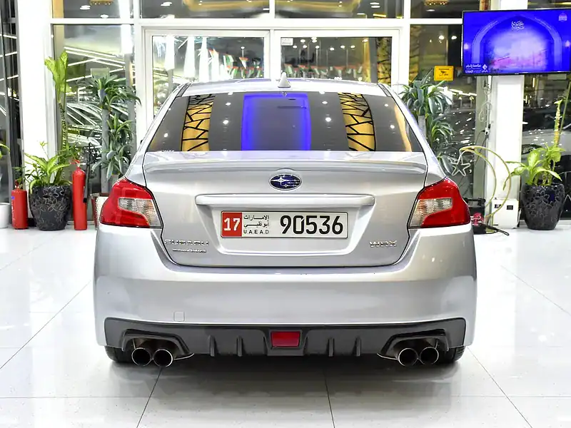 2017 Subaru WRX WRX 4 Cylinders Engine Silver Black Sedan GCC Spec