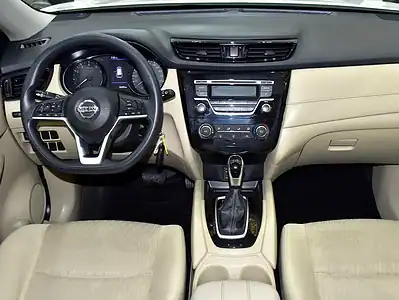 2021 Nissan X-Trail S 4 Cylinder Engine Petrol White Beige SUV GCC Specs