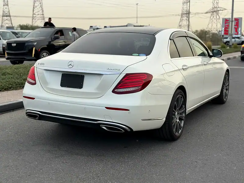 2019 Mercedes-Benz E-Class E450 6 Cylinders Engine Petrol White Black Sedan