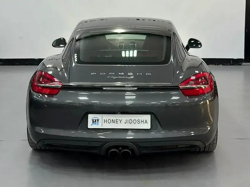 2014 Porsche Cayman S 6 Cylinders Engine Grey Red Coupe GCC Specs