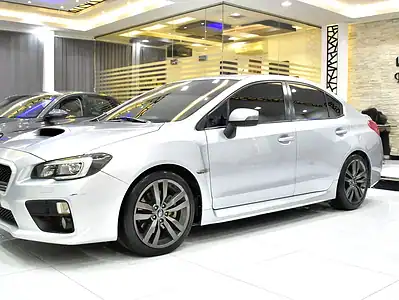 2017 Subaru WRX WRX 4 Cylinders Engine Silver Black Sedan GCC Spec