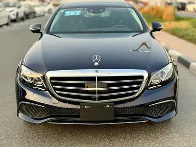2020 Mercedes-Benz E-Class E450 4Matic 6 Cylinder Engine Blue Black Sedan