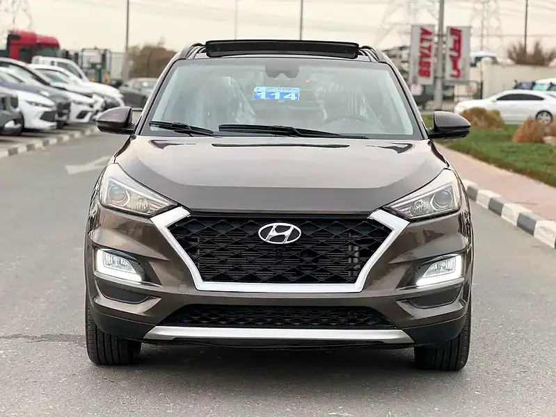 2020 Hyundai Tucson Platinum 4 Cylinders Engine Petrol Brwon Black SUV