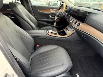 2019 Mercedes-Benz E-Class E450 6 Cylinders Engine Petrol White Black Sedan