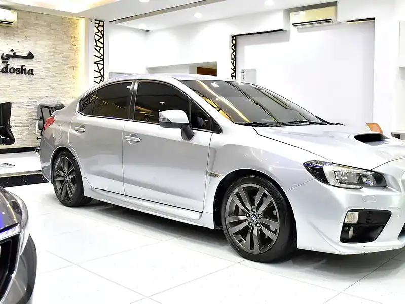 2017 Subaru WRX WRX 4 Cylinders Engine Silver Black Sedan GCC Spec