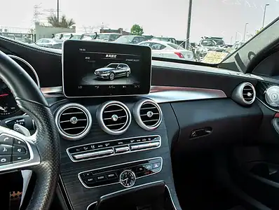 2016 Mercedes-Benz C-Class C450 4MATIC 6 Cylinder Engine White Red Wagon